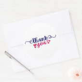 Dank Je - Sticker Voor Kleine Bedrijven (Envelop)
