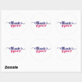 Dank Je - Sticker Voor Kleine Bedrijven (Vel)