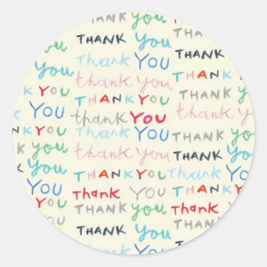 dank je stickers (Voorkant)