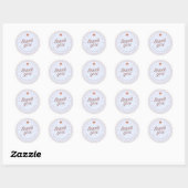 'Dank je' stickers (Vel)