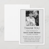 Dank je, Sympathikaart, Verlies Hartelijk dank Bedankkaart (Voorkant / Achterkant)