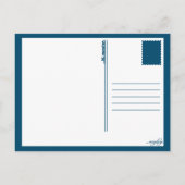 dank je tandarts lachende tand ansichtkaart briefkaart (Achterkant)