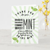 DANK JE TEACHER KAART (Gele Bloem)