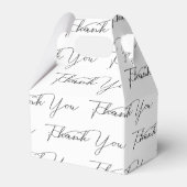 Dank je tekst op wit bedankdoosjes (Achterkant)