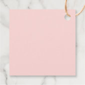 Dank je tekst watercolor bloemen bedankjes labels (Achterkant)