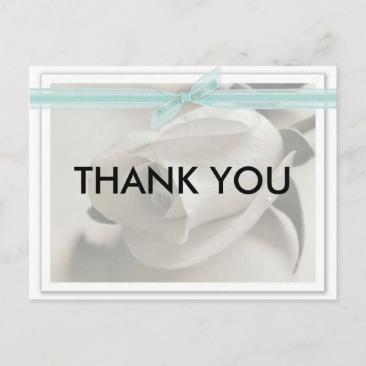 Dank je Tiffany Briefkaart (Voorkant)