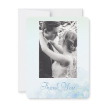 Dank je trouwfoto hortensia blauw groen