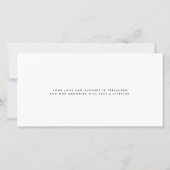 DANK JE Uw foto's toevoegen (Achterkant)