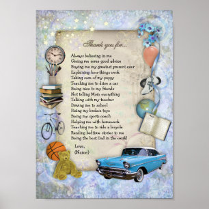 Dank je vader poster