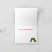 Dank je van Rupsje Nooitgenoeg Bedankkaart (Binnen)