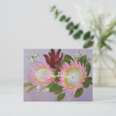 Dank je van Zuid-Afrikaanse Proteas Briefkaart (Staand voorkant)