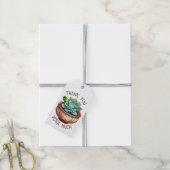 Dank je Vera | Schattigee Aloë Vera Pun Cadeaulabel (Met Touw)