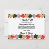 Dank je Verloving Wedding Las Vegas Casino Kaart (Voorkant)