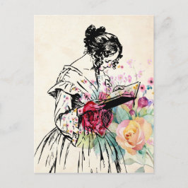 Dank je Vintage stijl Briefkaart