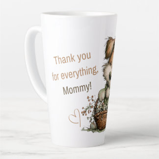 Dank je voor alles, mama! latte mok