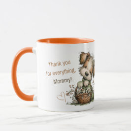 Dank je voor alles, mama! mok