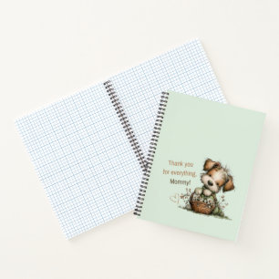 Dank je voor alles, mama! notitieboek