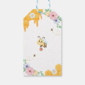 Dank je voor baby shower bijen cadeaulabel (Achterkant)