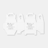 Dank je voor de aankoop van roze familiebedrijf de bedankdoosjes (Uitgevouwen)