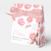 Dank je voor de Paris Bruidsuitnodiging Bedankdoosjes (Voorkant Zijde)