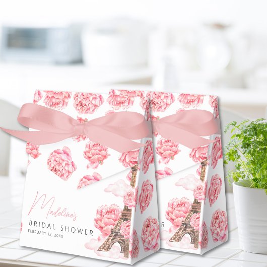 Dank je voor de Paris Bruidsuitnodiging Bedankdoosjes
