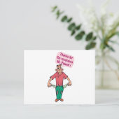 Dank je voor de recessie, meneer Powell Briefkaart (Staand voorkant)