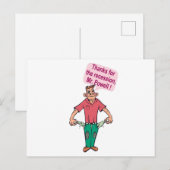 Dank je voor de recessie, meneer Powell Briefkaart (Voorkant / Achterkant)