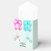 Dank je voor de Twins Baby Shower Bedankdoosjes (Geopend)