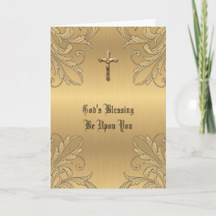 Dank je voor de wijding van de katholieke priester kaart