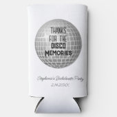 Dank Je Voor Discoherinneringen Meisjesuitstapje Seltzer Blikjeskoeler (Voorkant)