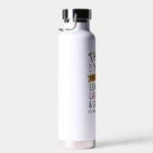Dank je voor een jaar leren  waterfles (Rechts)