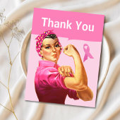 Dank je voor het bewustzijn van borstkanker Roze l Briefkaart