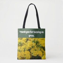 Dank Je Voor Het Helpen Onzer Ontwikkeling Tote Bag