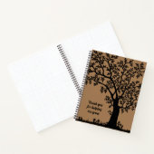 Dank je voor het helpen van mijn groei waardering  notitieboek (Binnen)