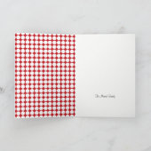 Dank je voor het kinderverjaardagsfeest van de Rod Bedankkaart (Binnen)