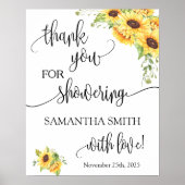 Dank je voor het overladen van de aanstaande bruid poster (Voorkant)