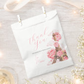 Dank je voor het Paris Bruidsuitje Bedankzakje (Geknipt)