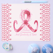 Dank je voor het Roze Lint Flyer (Enkel)