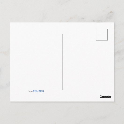 Dank je voor het stemmen verkiezingen 2020 briefkaart (Achterkant)