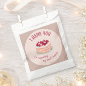 Dank je voor het steunen van mijn kleine bedrijf bedankzakje (Geknipt)