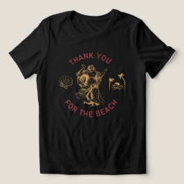 Dank Je Voor Het Strand T-Shirt | Christelijke Zom