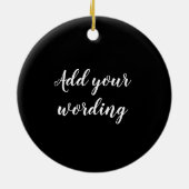 dank je voor je geweldige schoolbuschauffeur keramisch ornament (Achterkant)