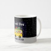 dank je voor je geweldige schoolbuschauffeur koffiemok (Voorkant rechts)