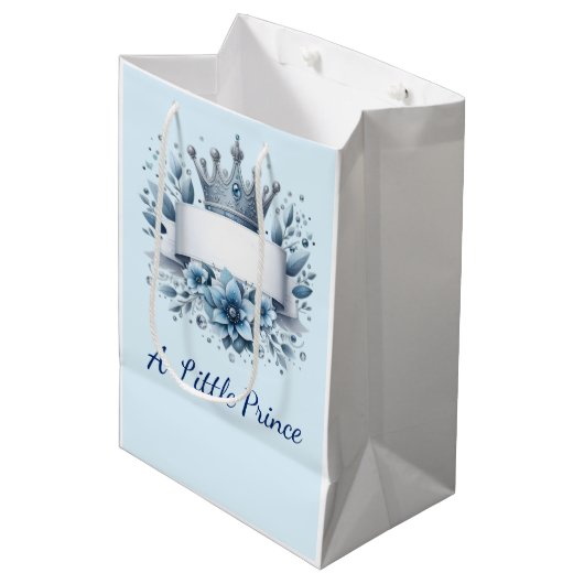 Dank je voor je komst! medium cadeauzakje (Voorkant Gekanteld)
