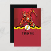 Dank je voor je verjaardag Flash Bedankkaart (Voorkant / Achterkant)