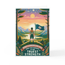 Dank je, vriendelijke scoutsleider! Dankjewel kaar