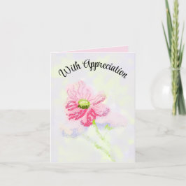 Dank je : Waardering Bedankkaart