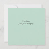 Dank je Watervlek Bloemenkrans Kaart (Achterkant)