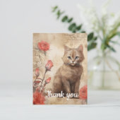 Dank je wel 14 briefkaart (Staand voorkant)