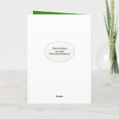 dank je wel alfalfa als paard bedankkaart (Achterkant)